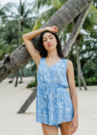 ESTL Lottie Playsuit in Sentosa Print