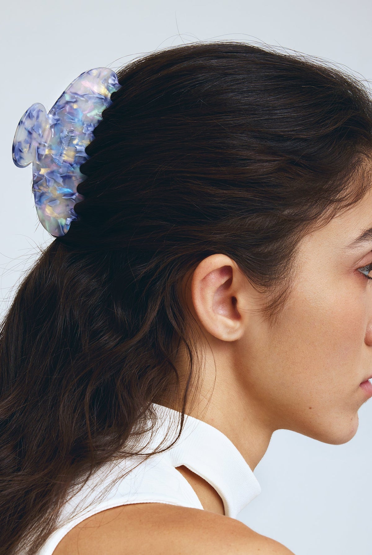 Kitty Paloma Grande Hair Clip Wisteria