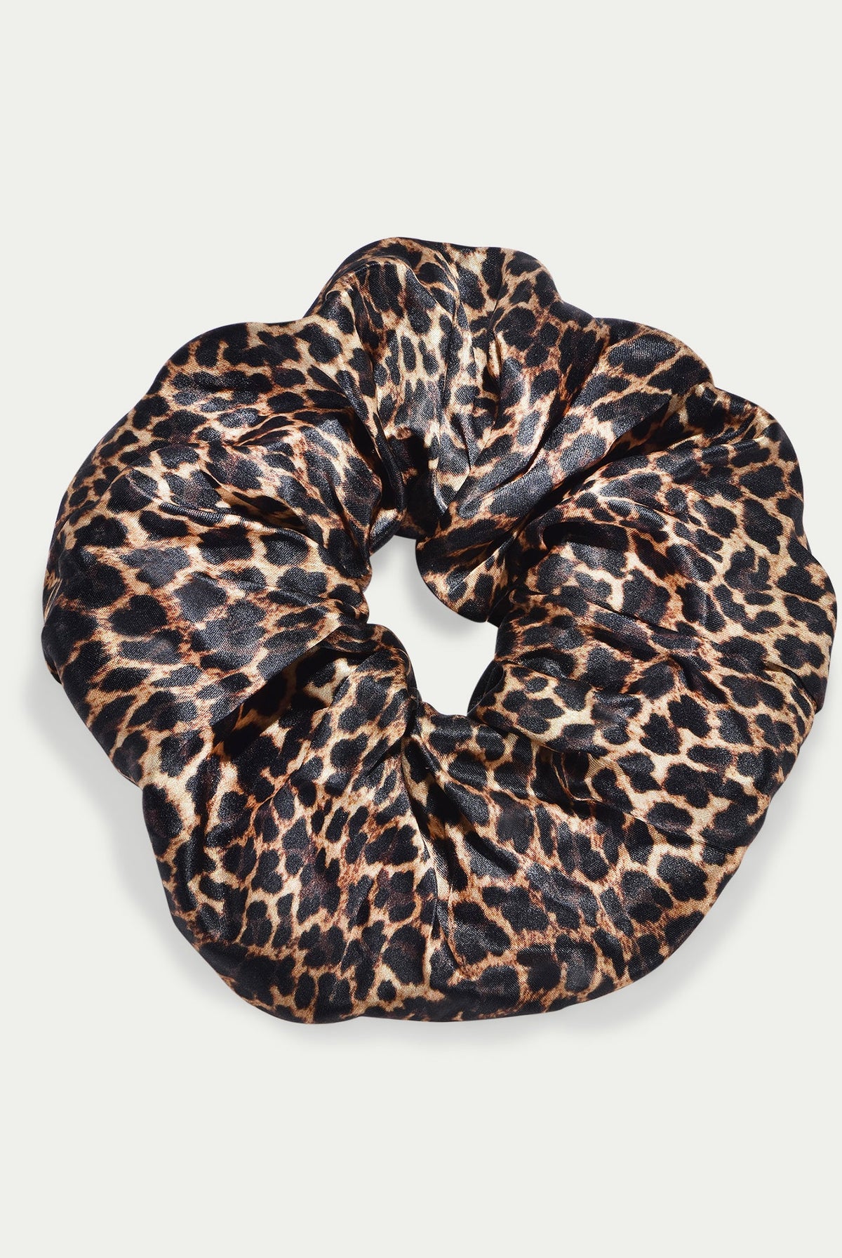 Kitty Paloma Silk Scrunchie Leopard