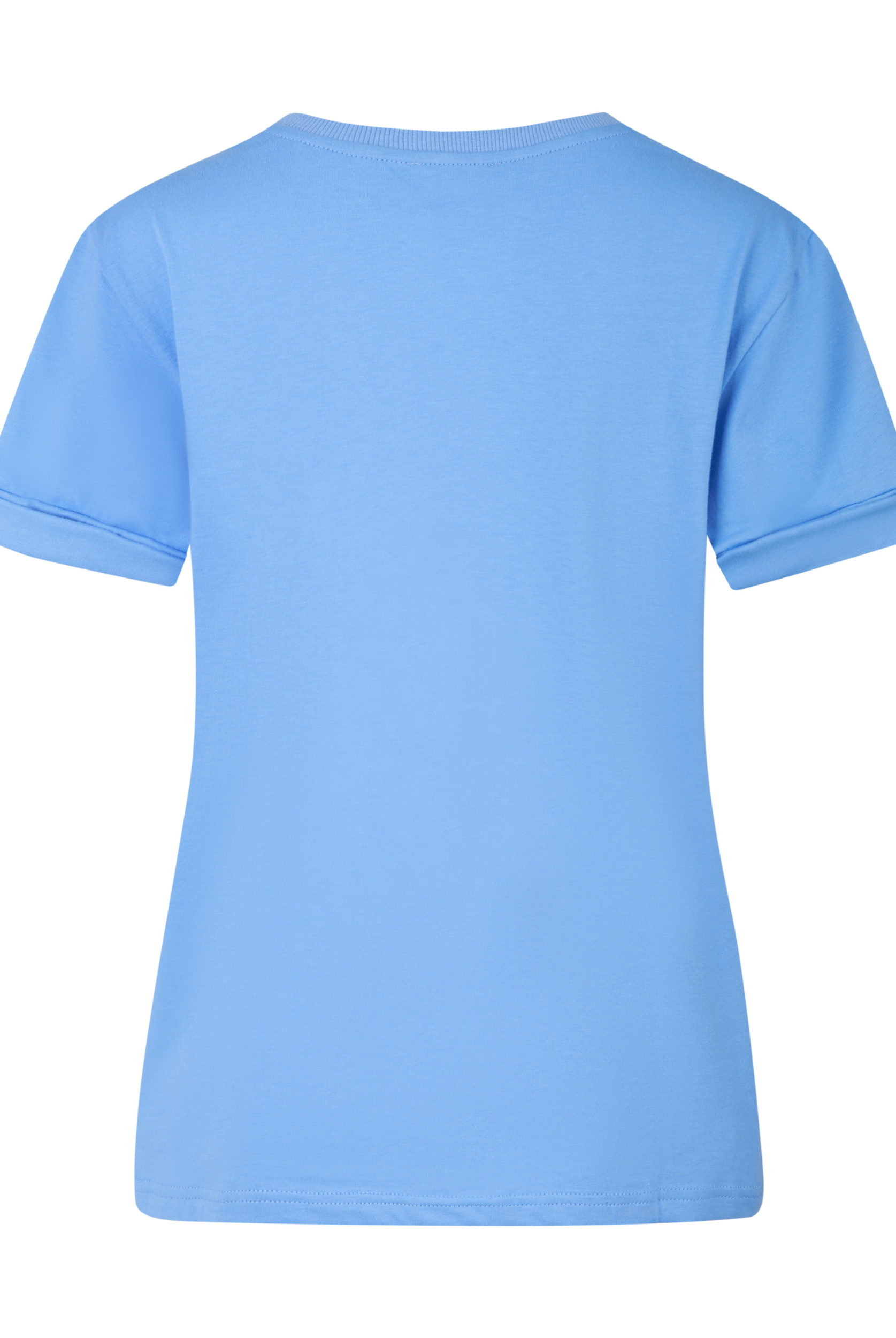 Cornflower blue Tshirt with embroidered logo design from ESTL