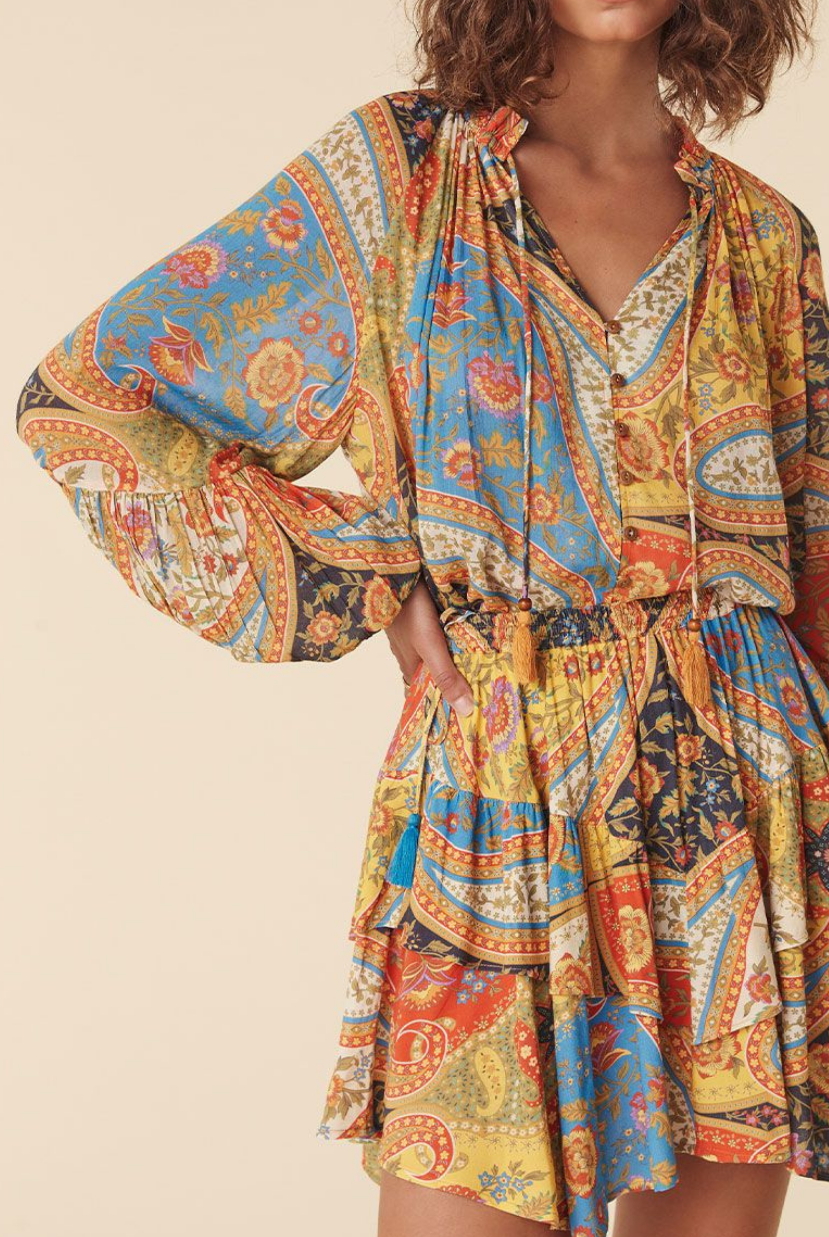 Spell Belladonna Handkerchief Mini Skirt