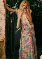 Spell Boheme Printed Maxi Skirt with elasticated waistband