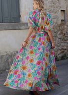 Spell Boheme Printed Maxi Skirt with elasticated waistband