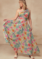 Spell Boheme Printed Maxi Skirt with elasticated waistband
