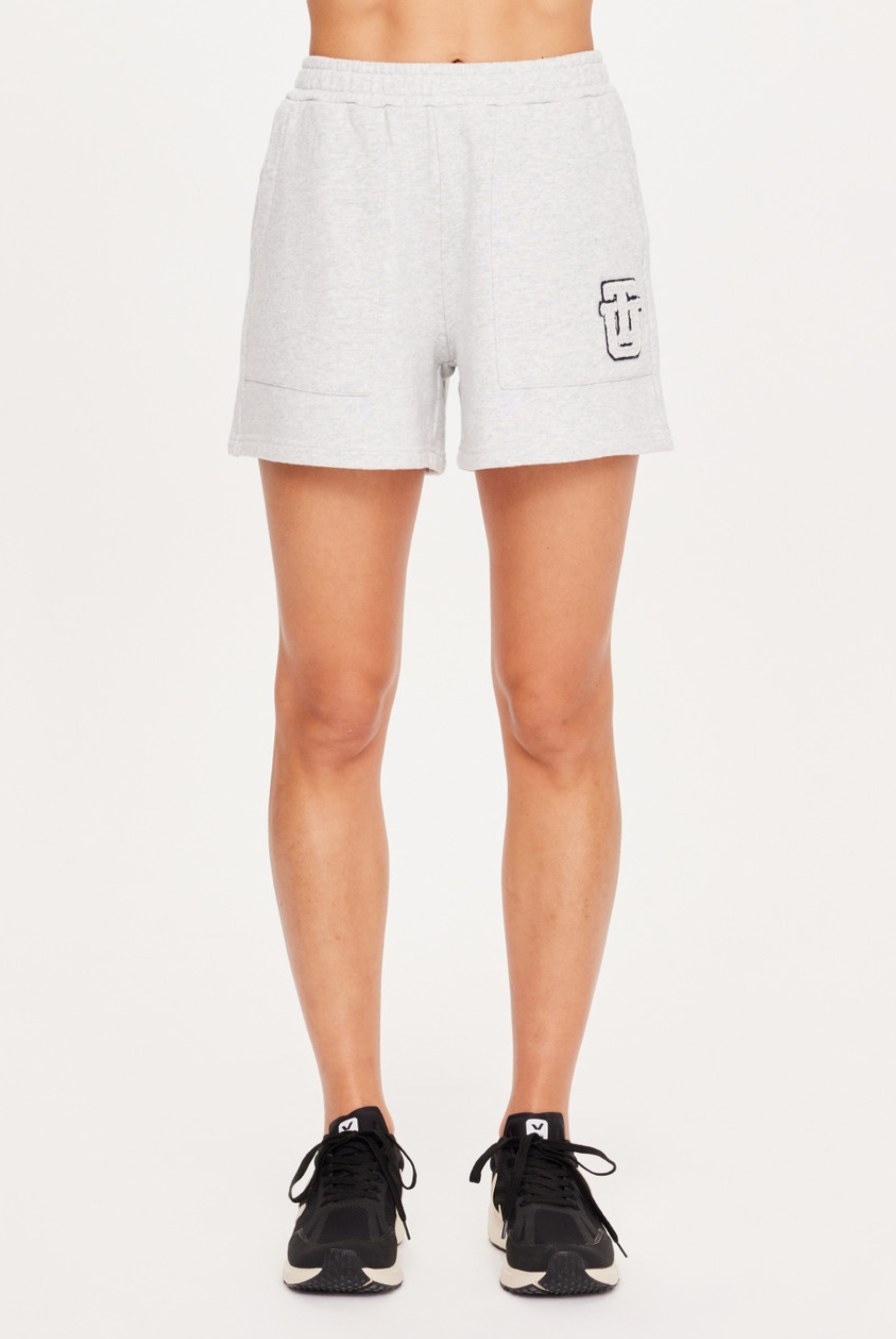 The Upside Soho Darcy Short in grey marle