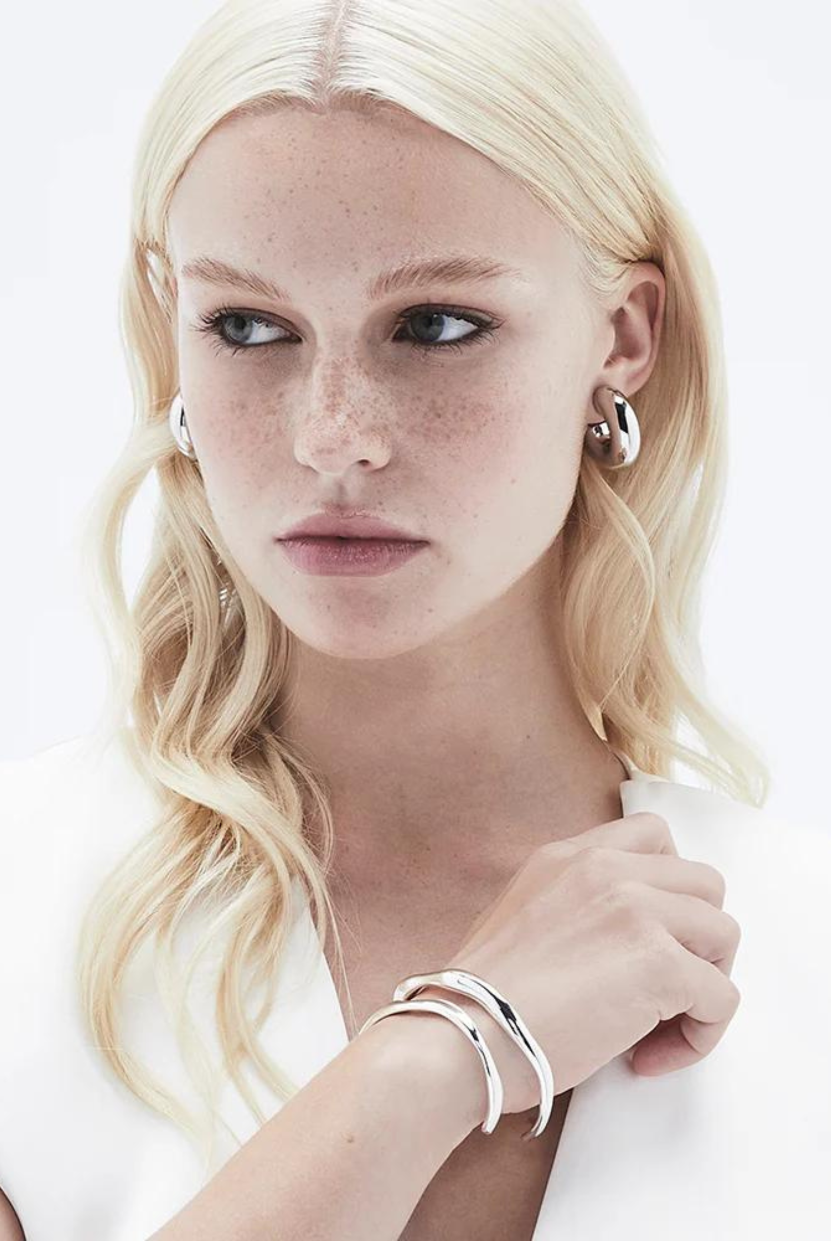 Jolie and Deen Tania Cuff in silver