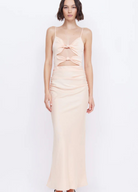 Peach knot front dress from Bec + Bridge