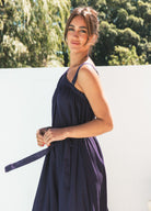 Navy and white Maxi Dress from Label of Love