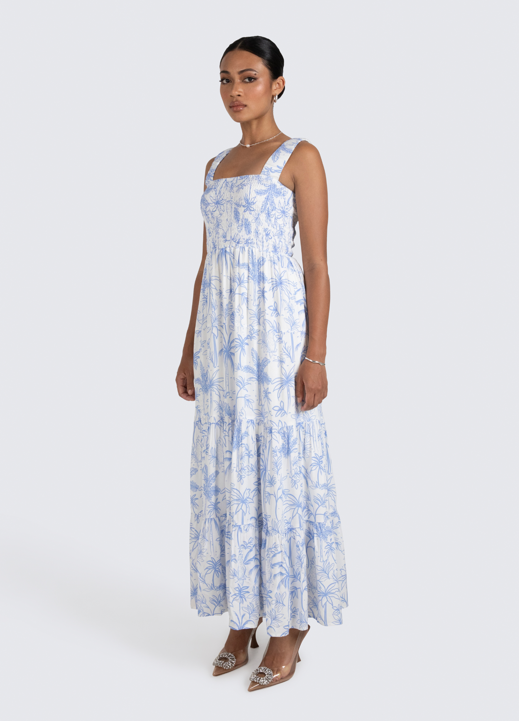 ESTL Katerina Maxi Dress in the Sentosa Print