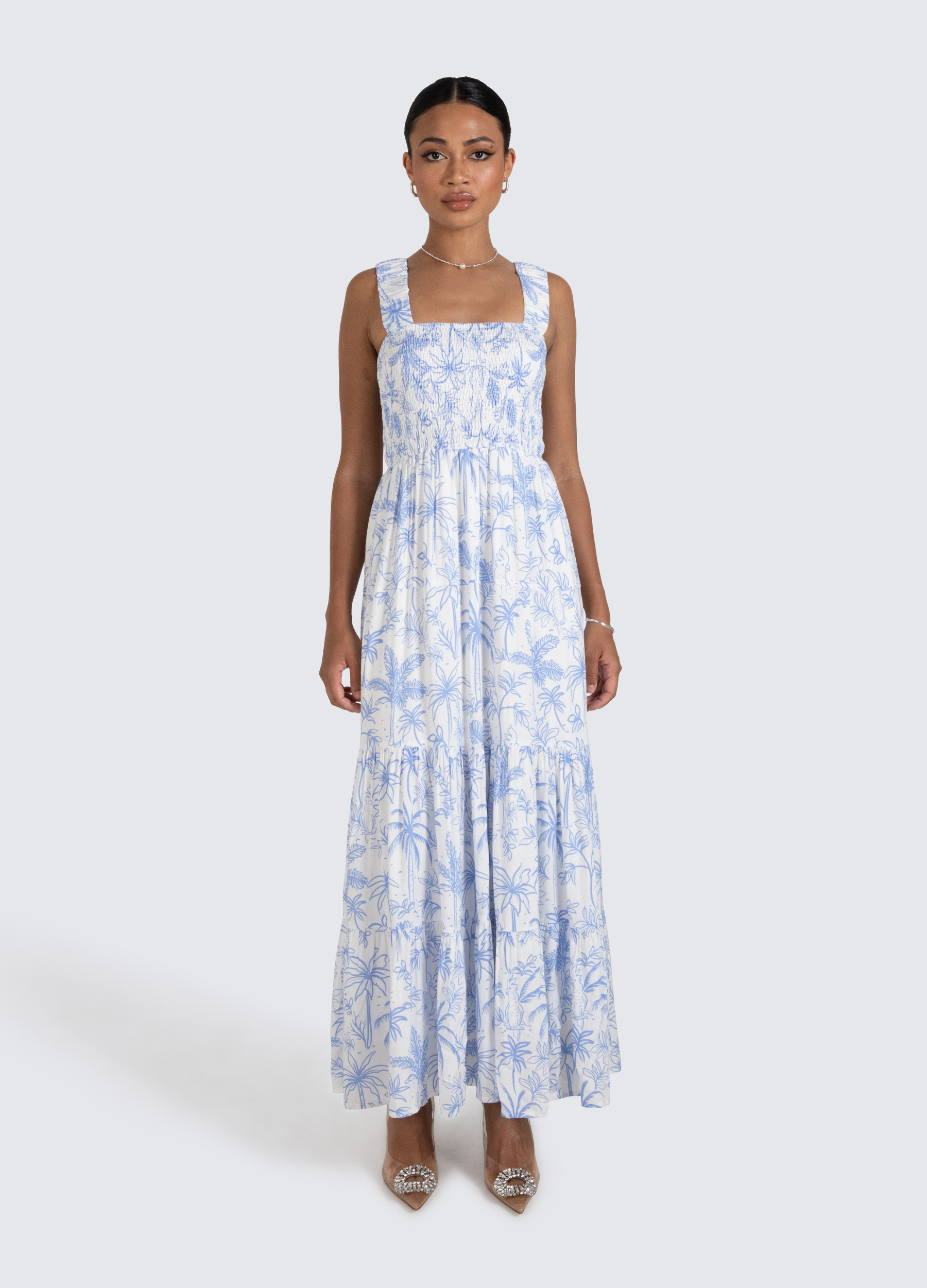 ESTL Katerina Maxi Dress in the Sentosa Print