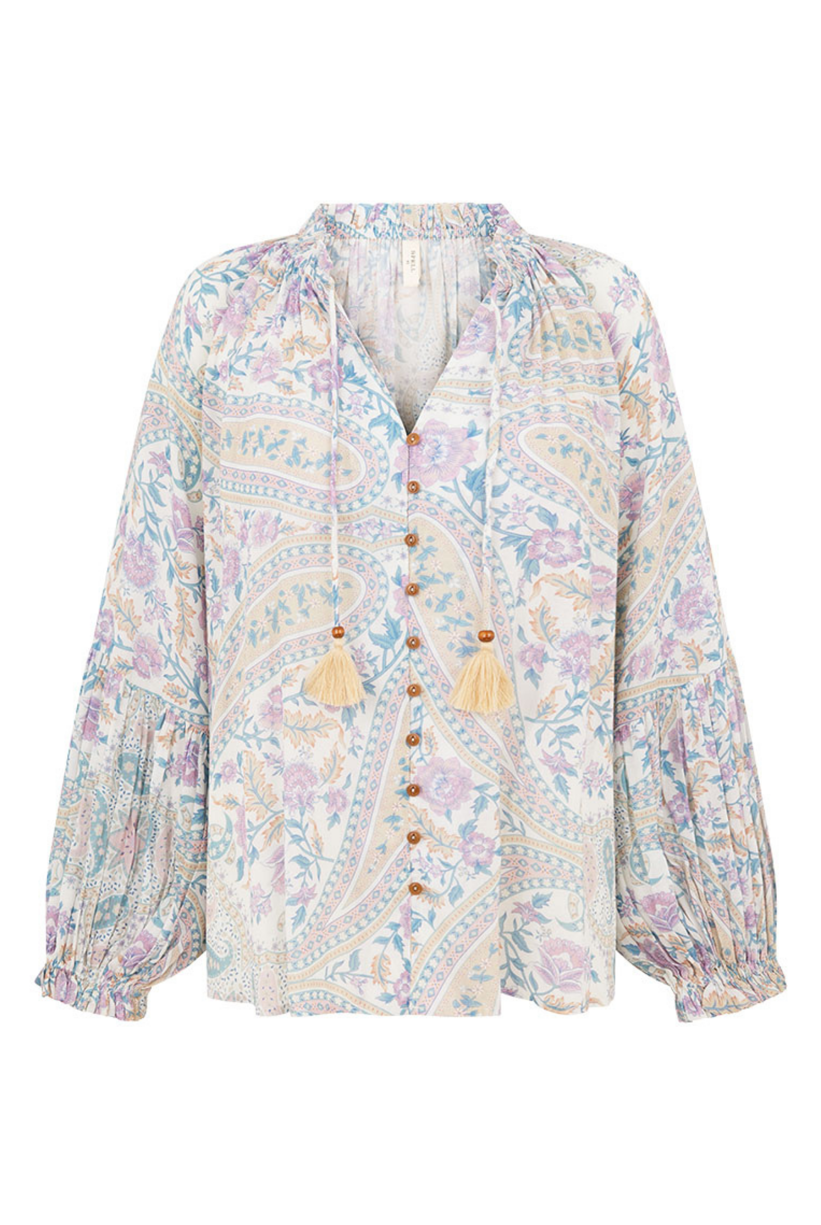 Spell Belladonna Blouse in Light Pastel