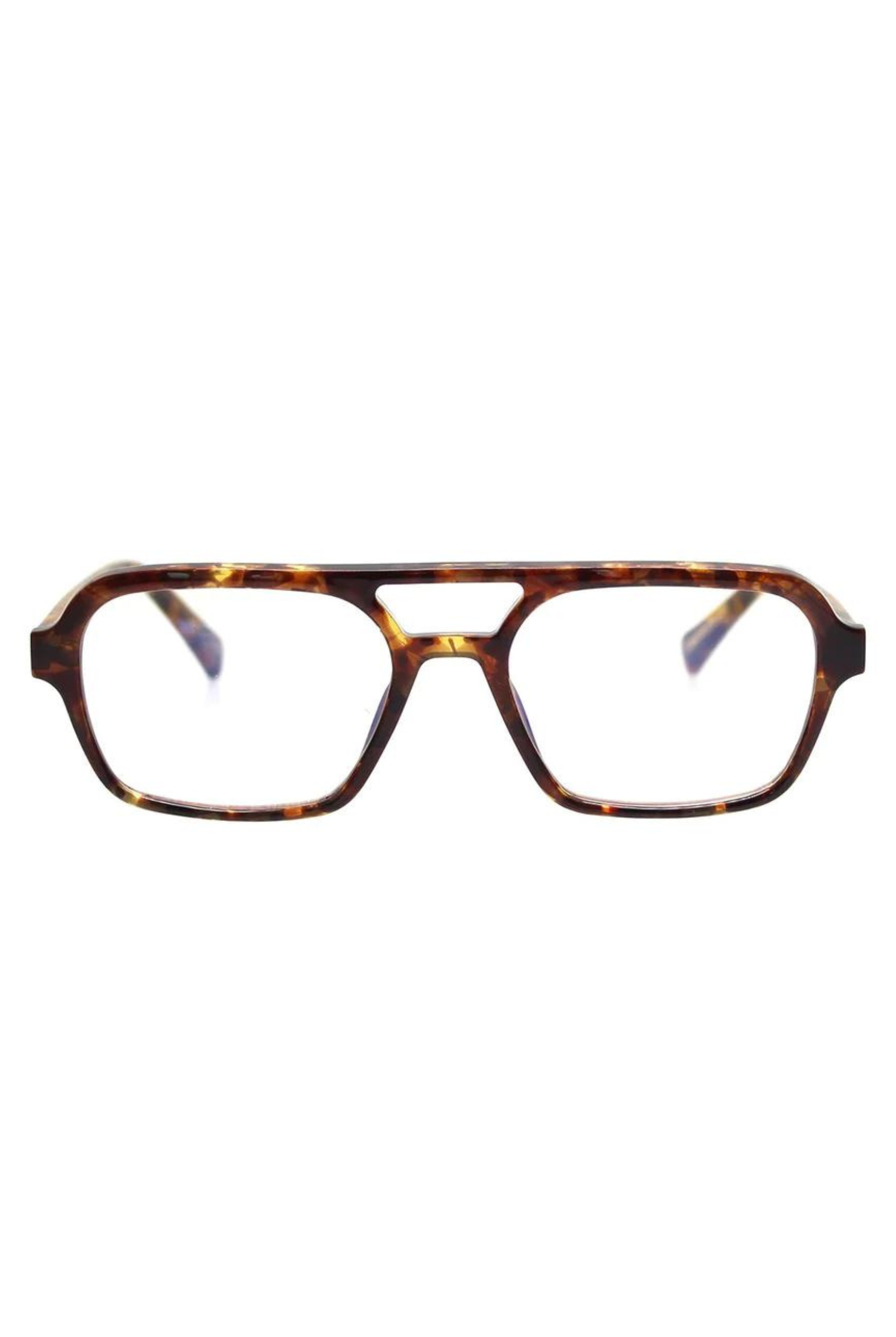 Reality Eyewear Tomorrow Land Clear Lense Sunglasses with tortoiseshell frames