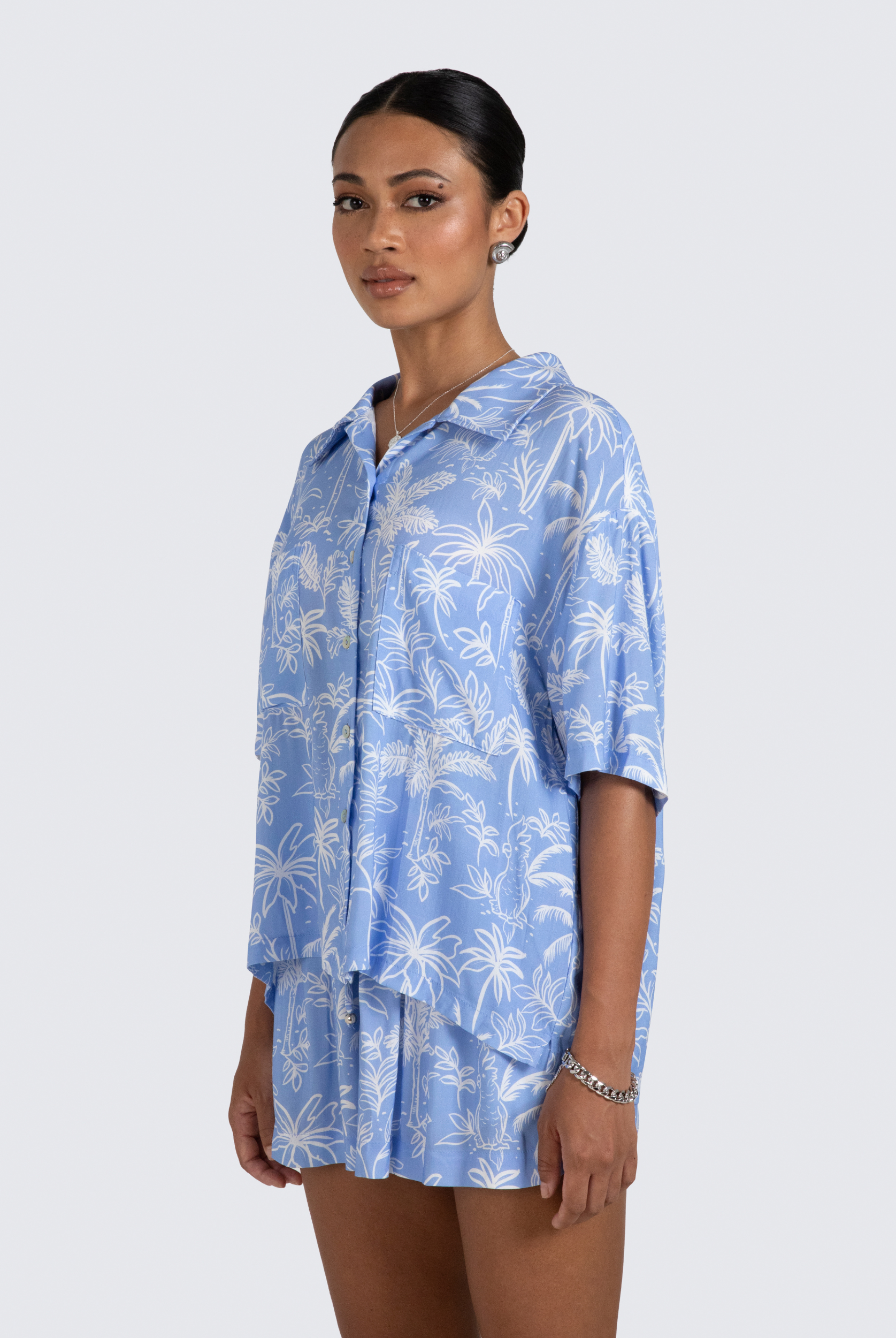 Lucy Shirt in the Sentosa Print