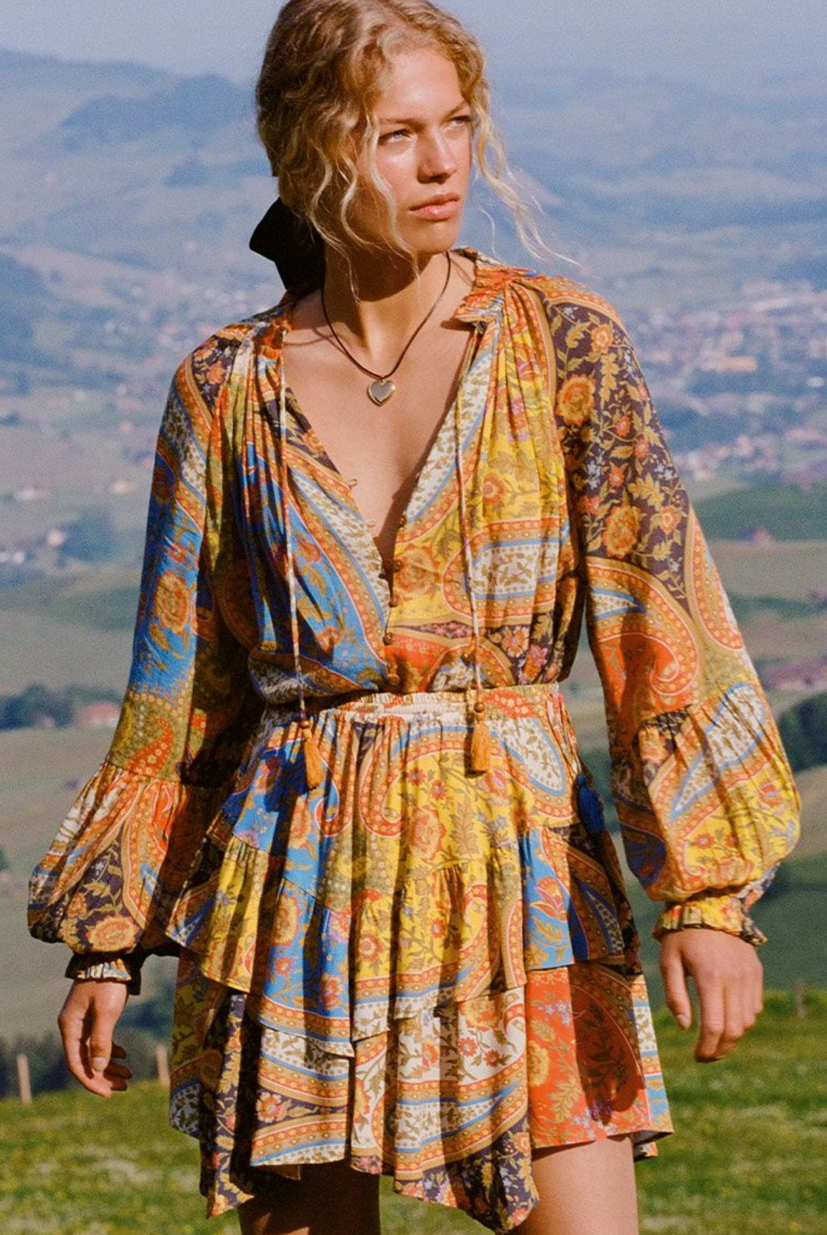 Spell Belladonna Handkerchief Mini Skirt