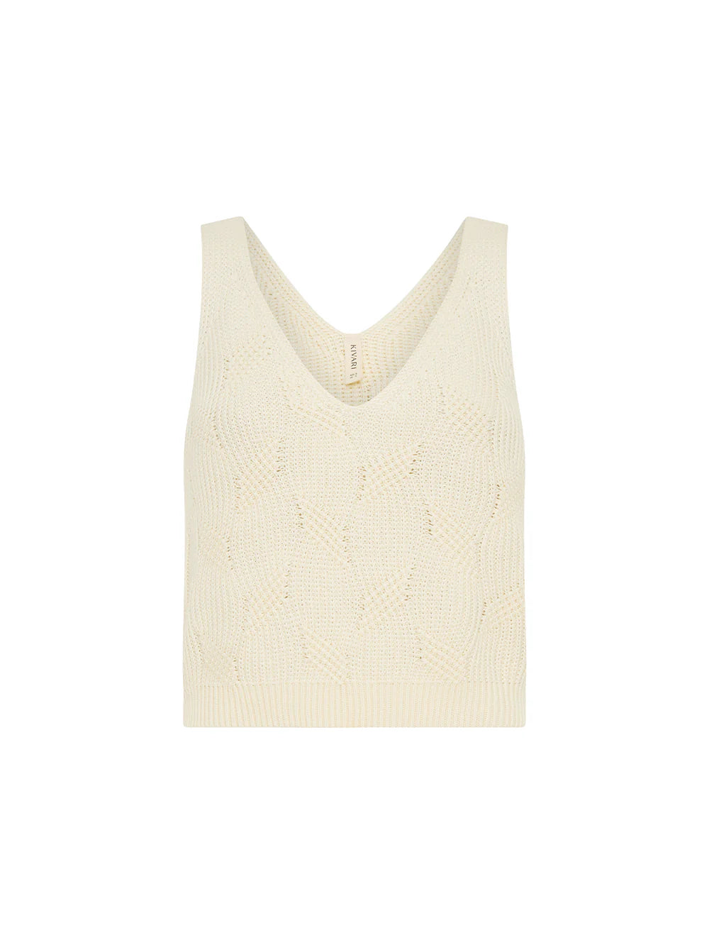 Cream knitted cami from Australian brand Kivari