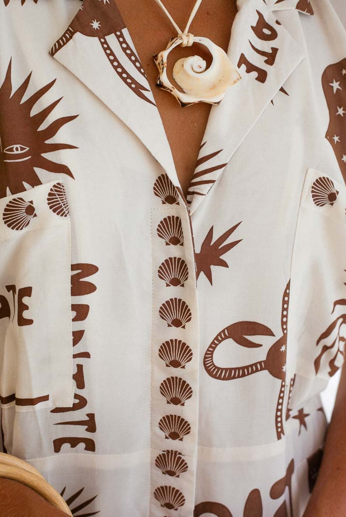 Bagus Shirt Dress from Palm Collective