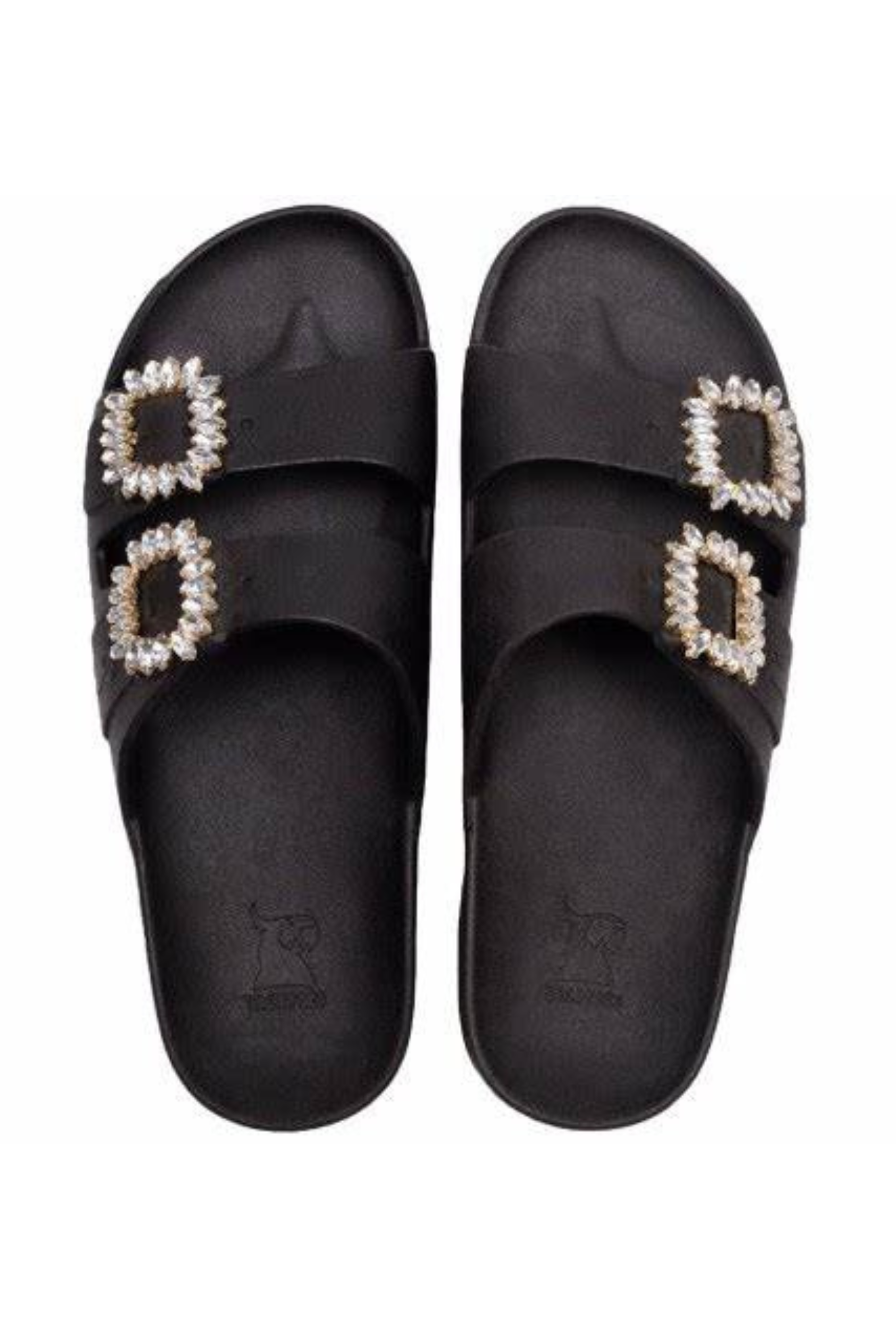 Black Cacatoes Sandals in Black Barra