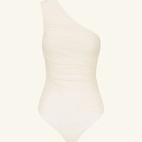 Shona Joy Beau Bodysuit in Rice