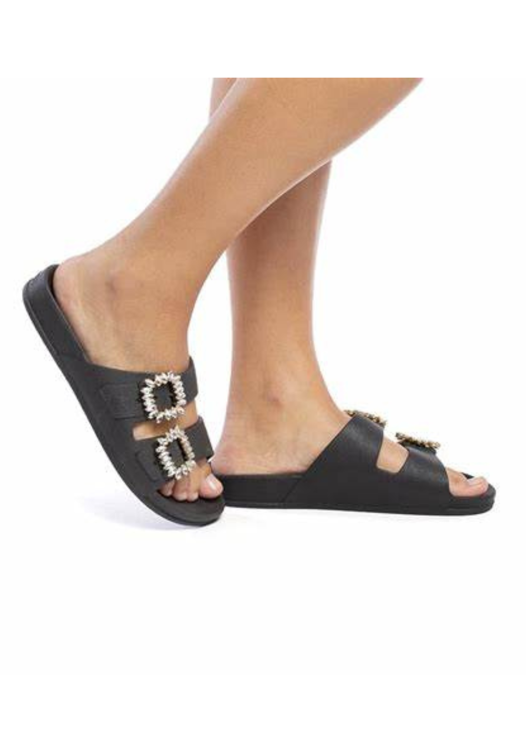 Black Cacatoes Sandals in Black Barra