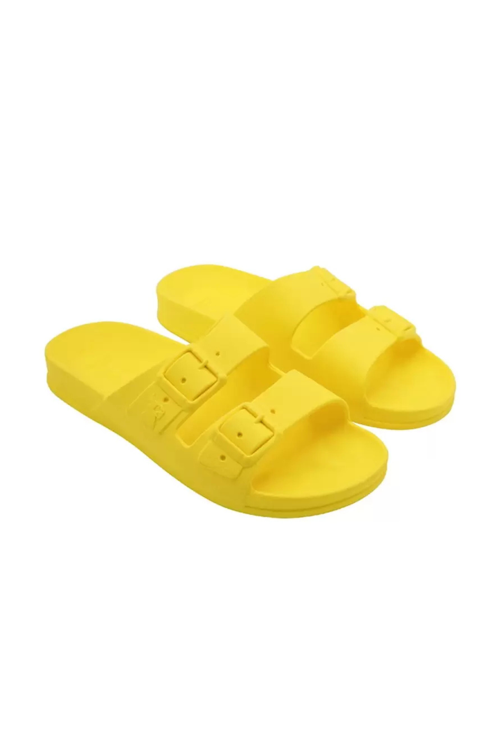 Yellow waterproof sustainable sandals Cacatoes