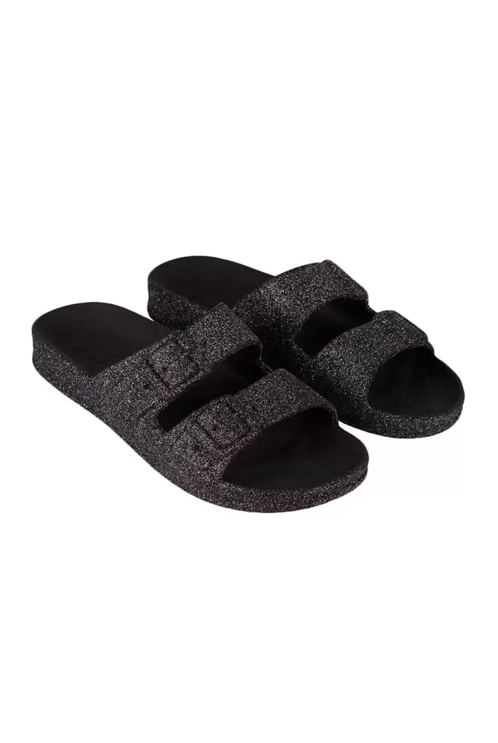 Black Glittery Sandals from Cacatoes