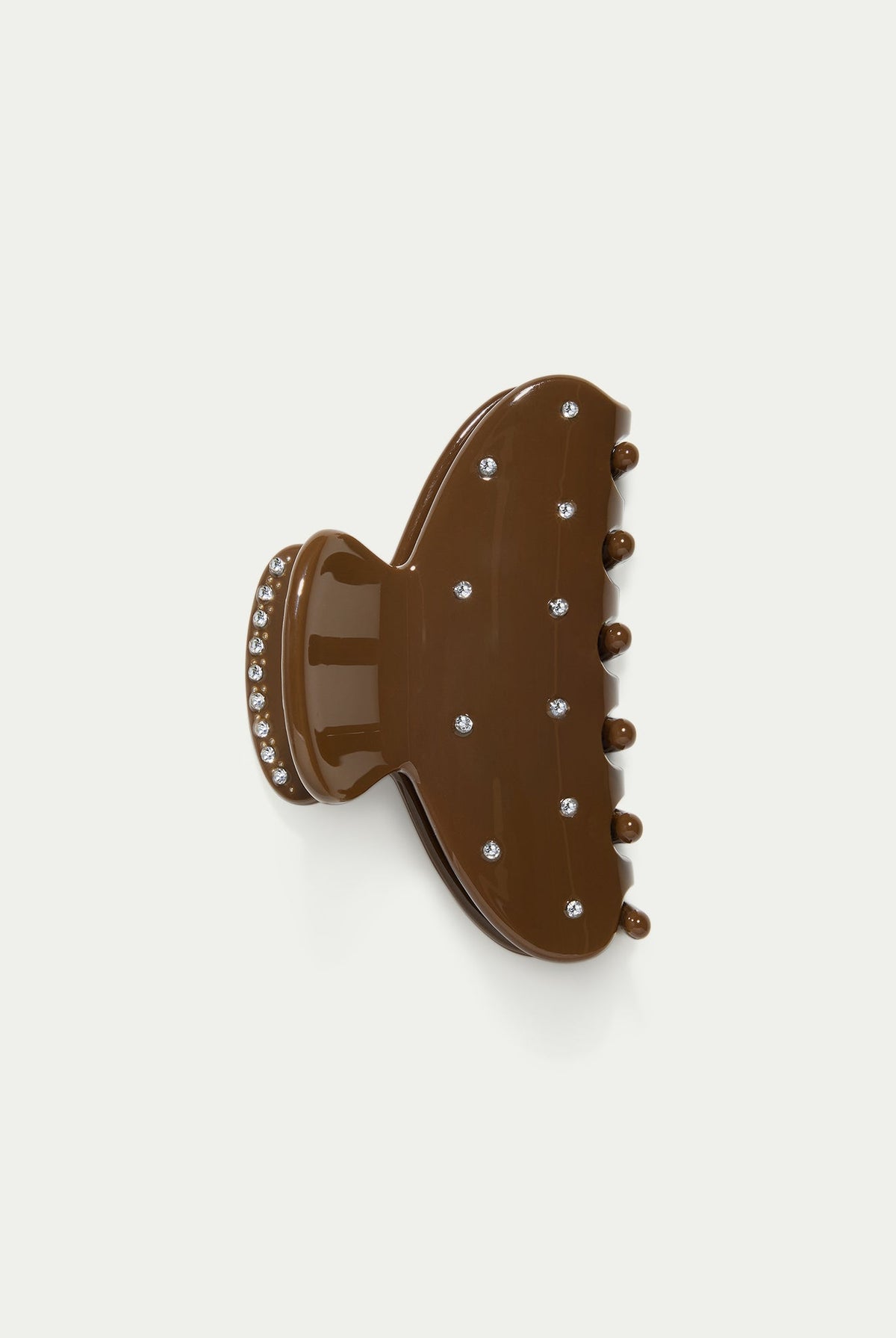 Kitty Paloma Pretty Midi Hair Clip Chocolate
