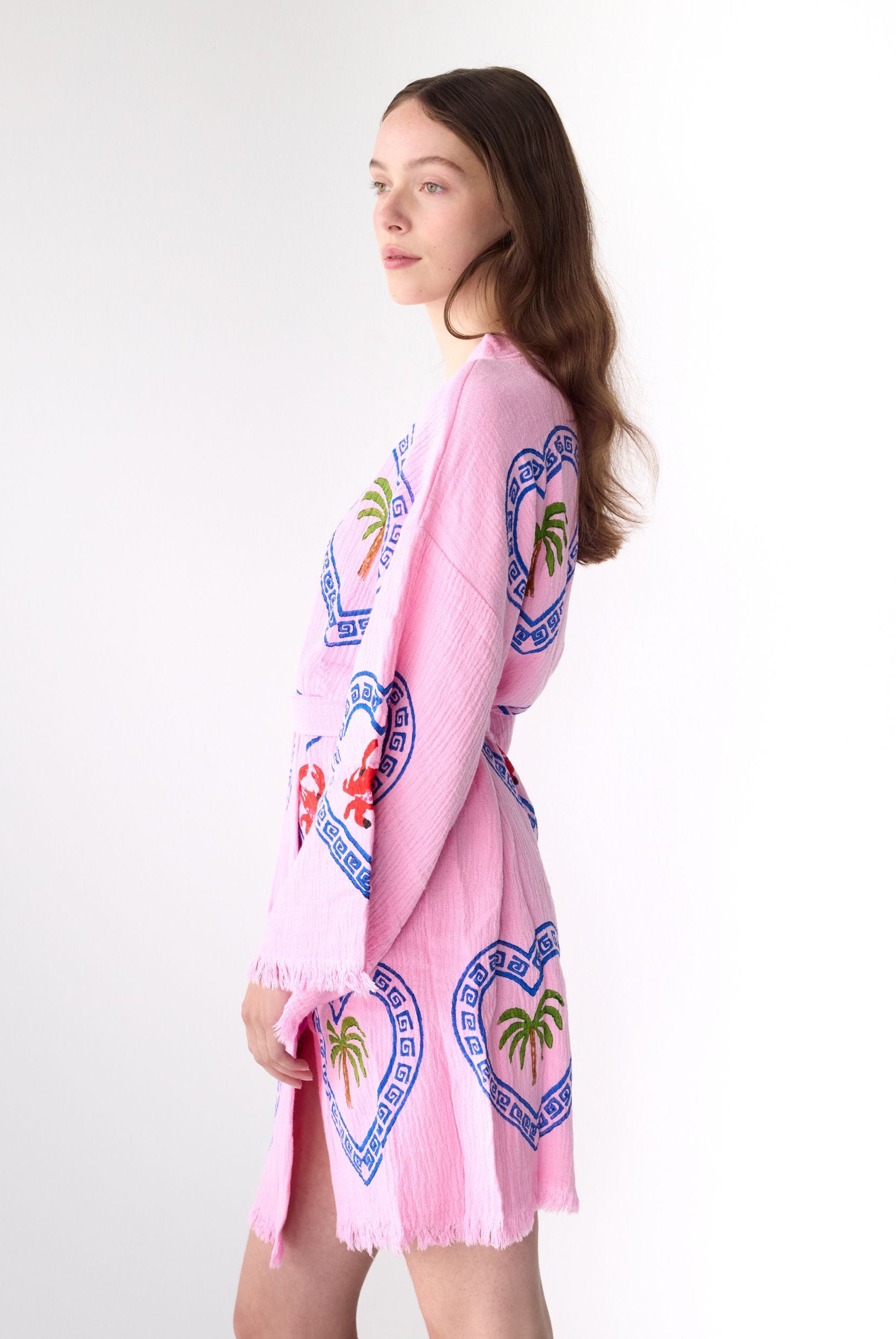 Cie Cie Orchid Pink Robe