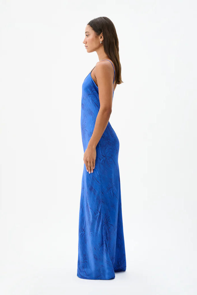 Roame Paradiso Blue Slip Dress