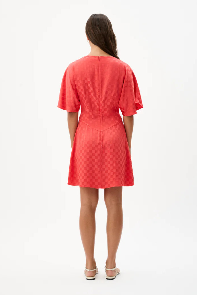 Red Lucia Mini Dress from Roame