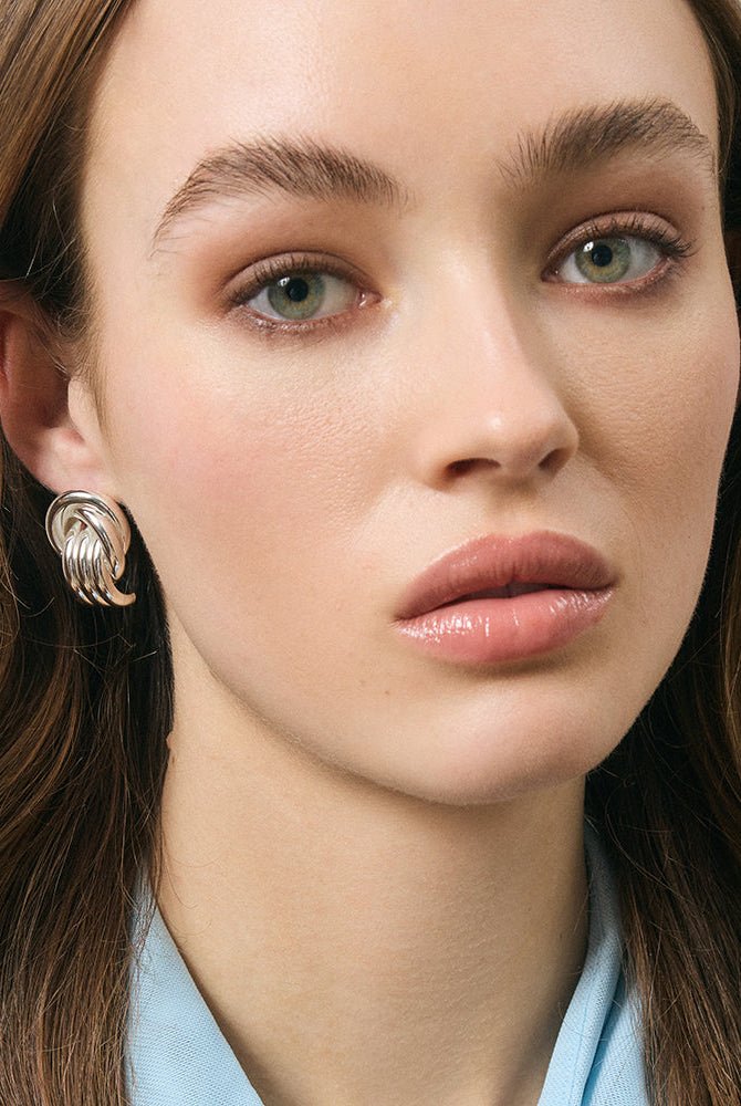 Statement knotted dani earrings