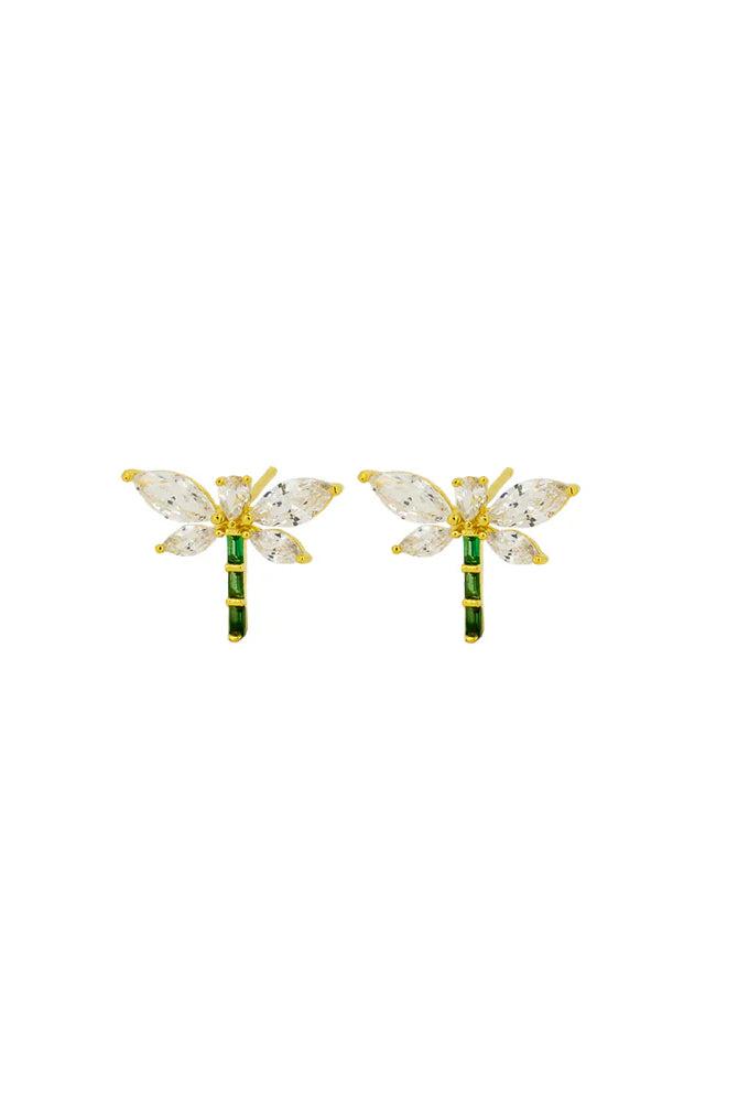 Dragonfly stud earrings from Jolie & Deen