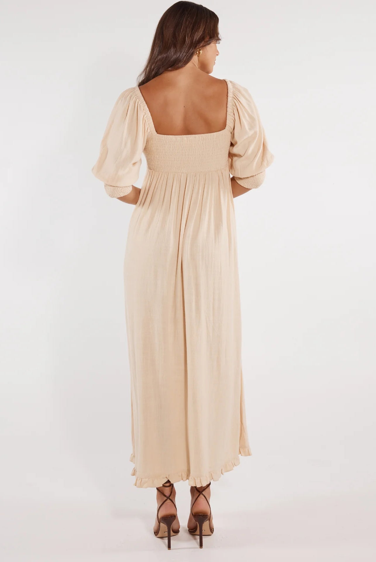 Sand Maxi Dress from Girl and the sun in breathable fabric