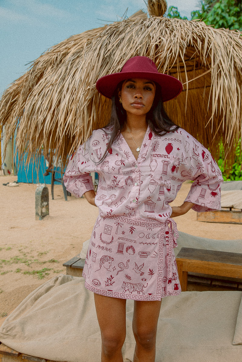 Wrap skirt from Palm Collective