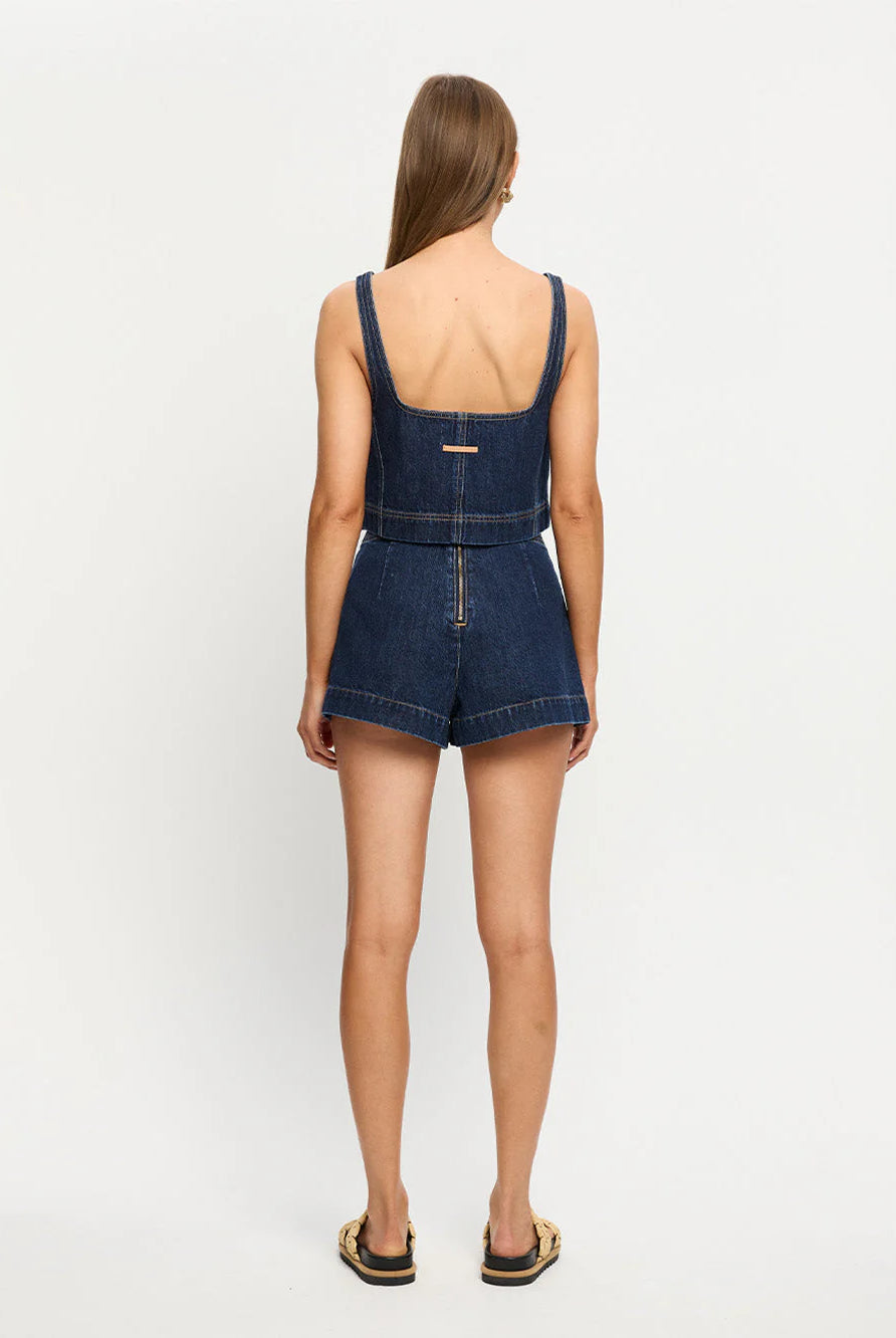 Joelle Indigo Denim Top from Kivari