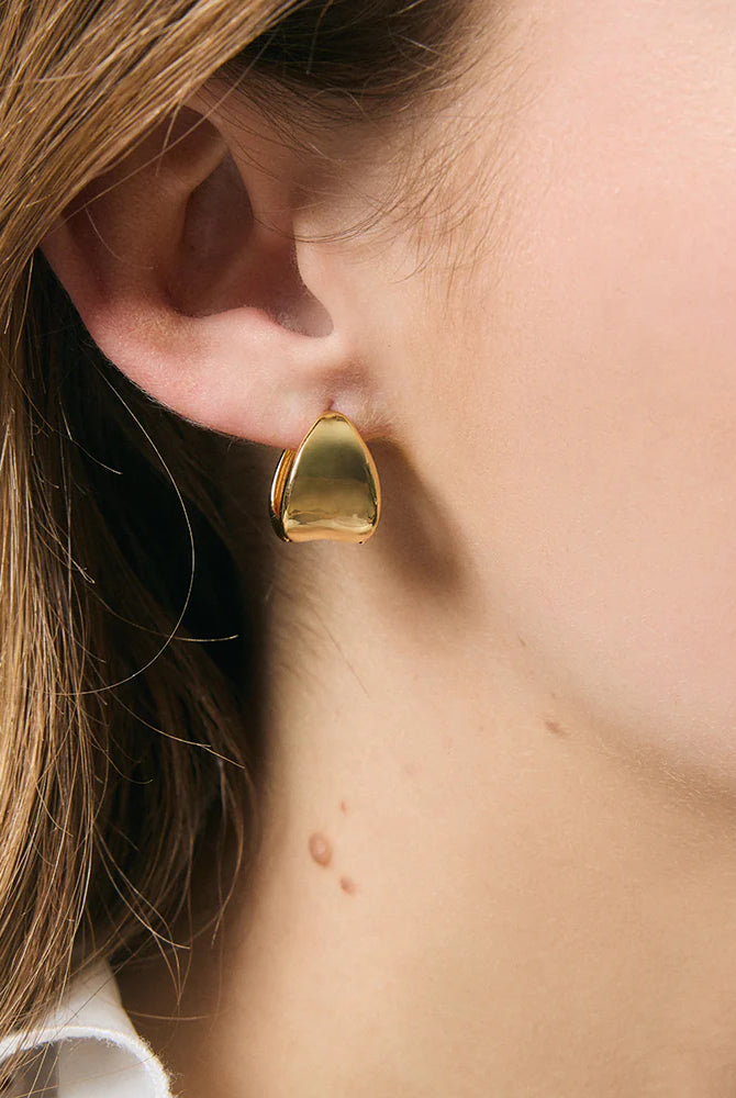 Jolene Gold Hoops from Jolie & Deen