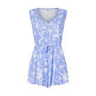 Lottie Playsuit in the Sentosa Print Ghost Image