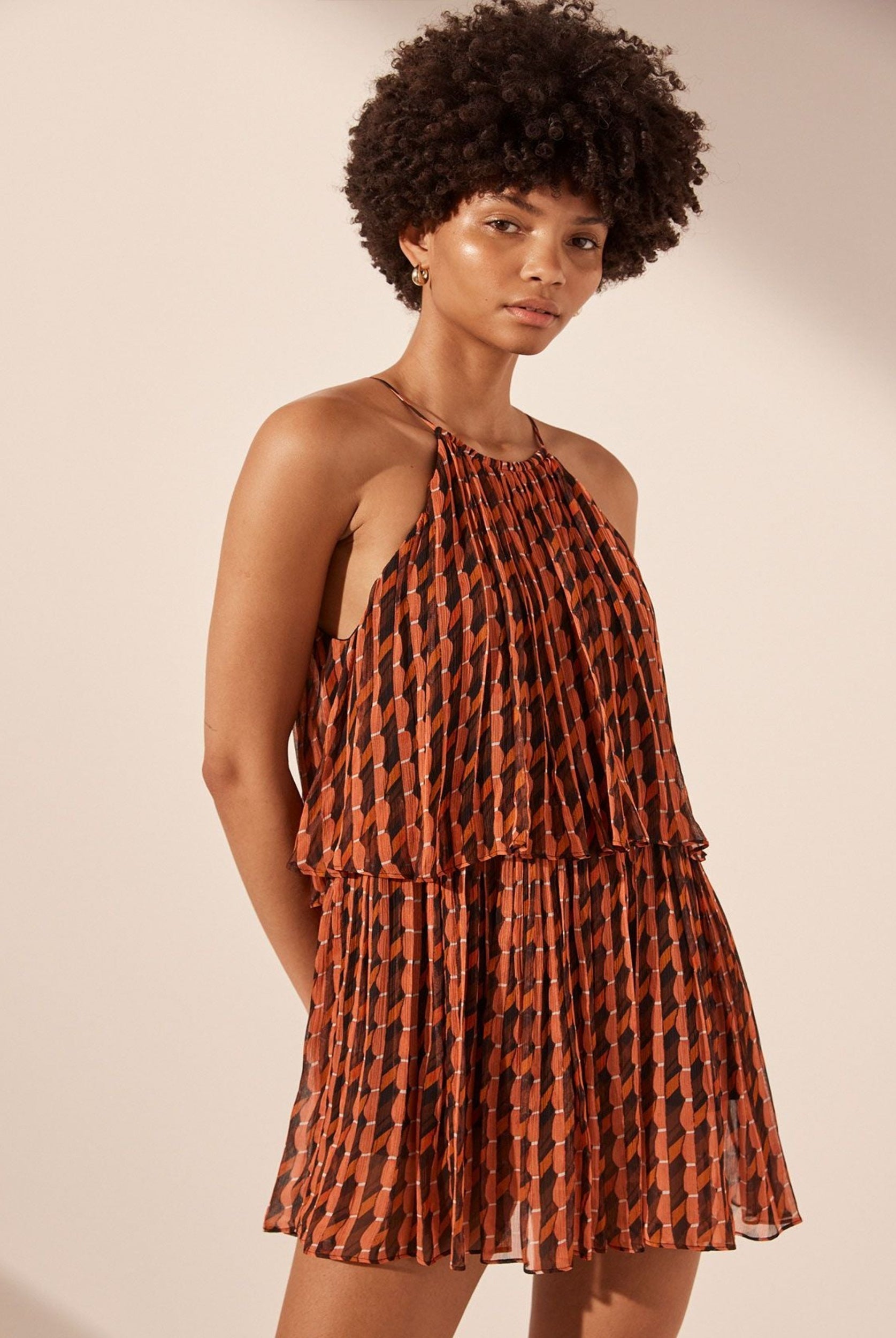 Shona Joy Martina Halterneck Dress