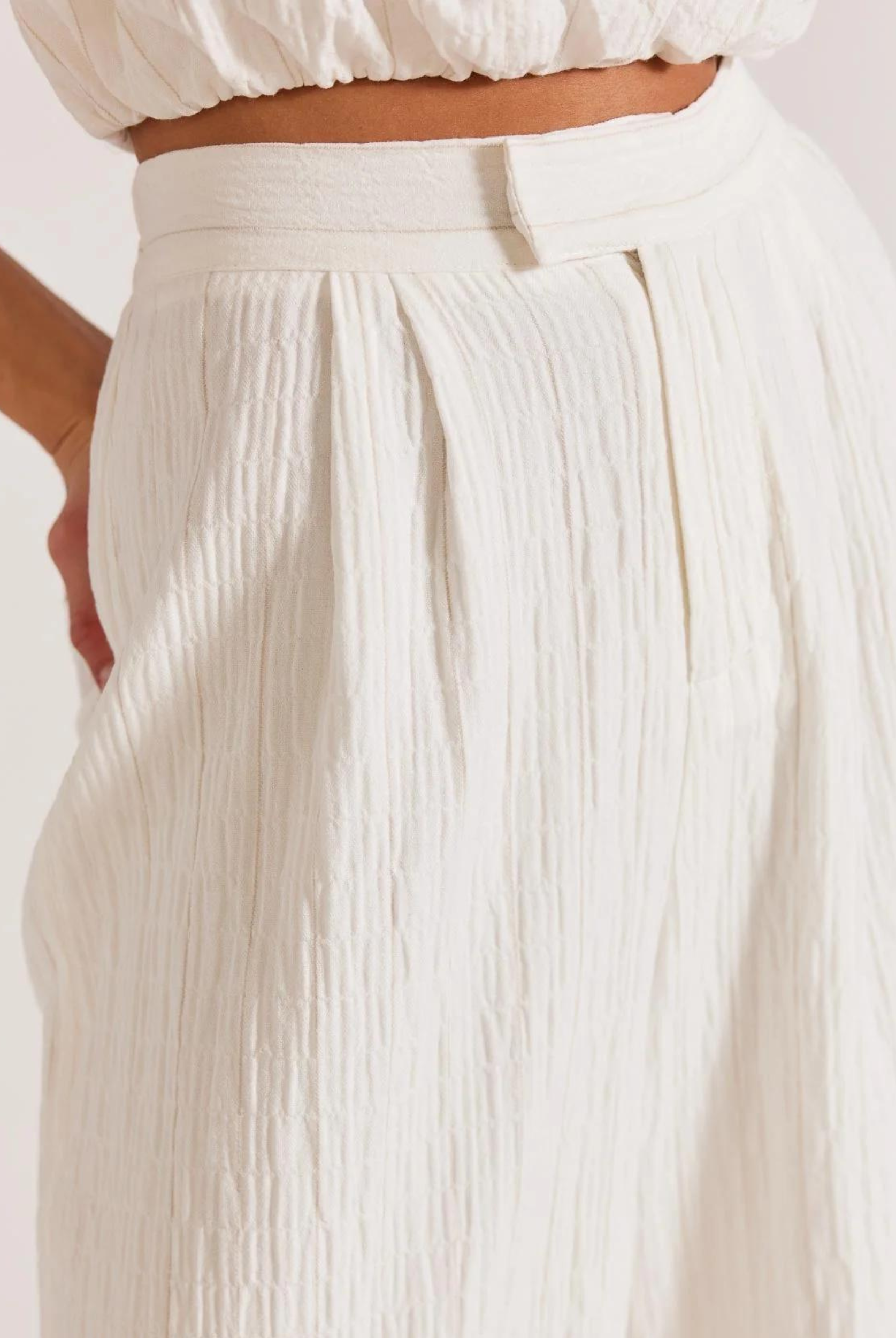 Maya white pant from Staple the Label