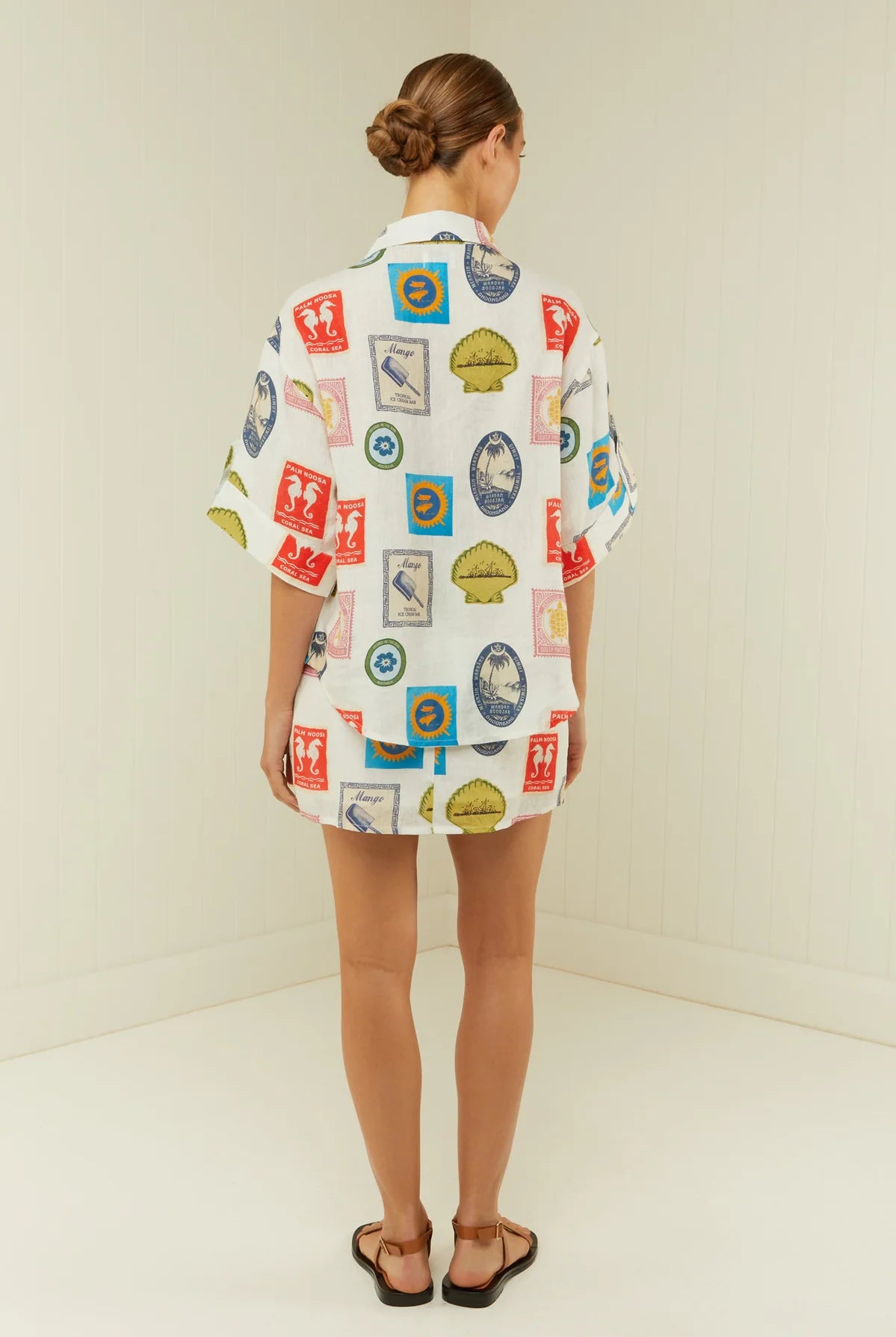 Palm Noosa Mirage Shirt in Memento