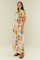 Palm Noosa Carla Dress in Catagena Print