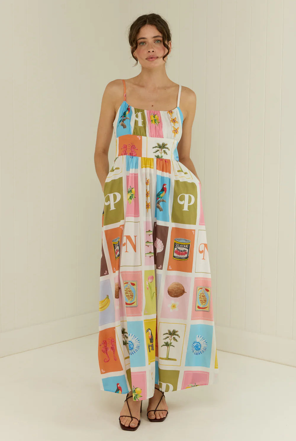 Palm Noosa Tulipa Dress in Cartagena Print