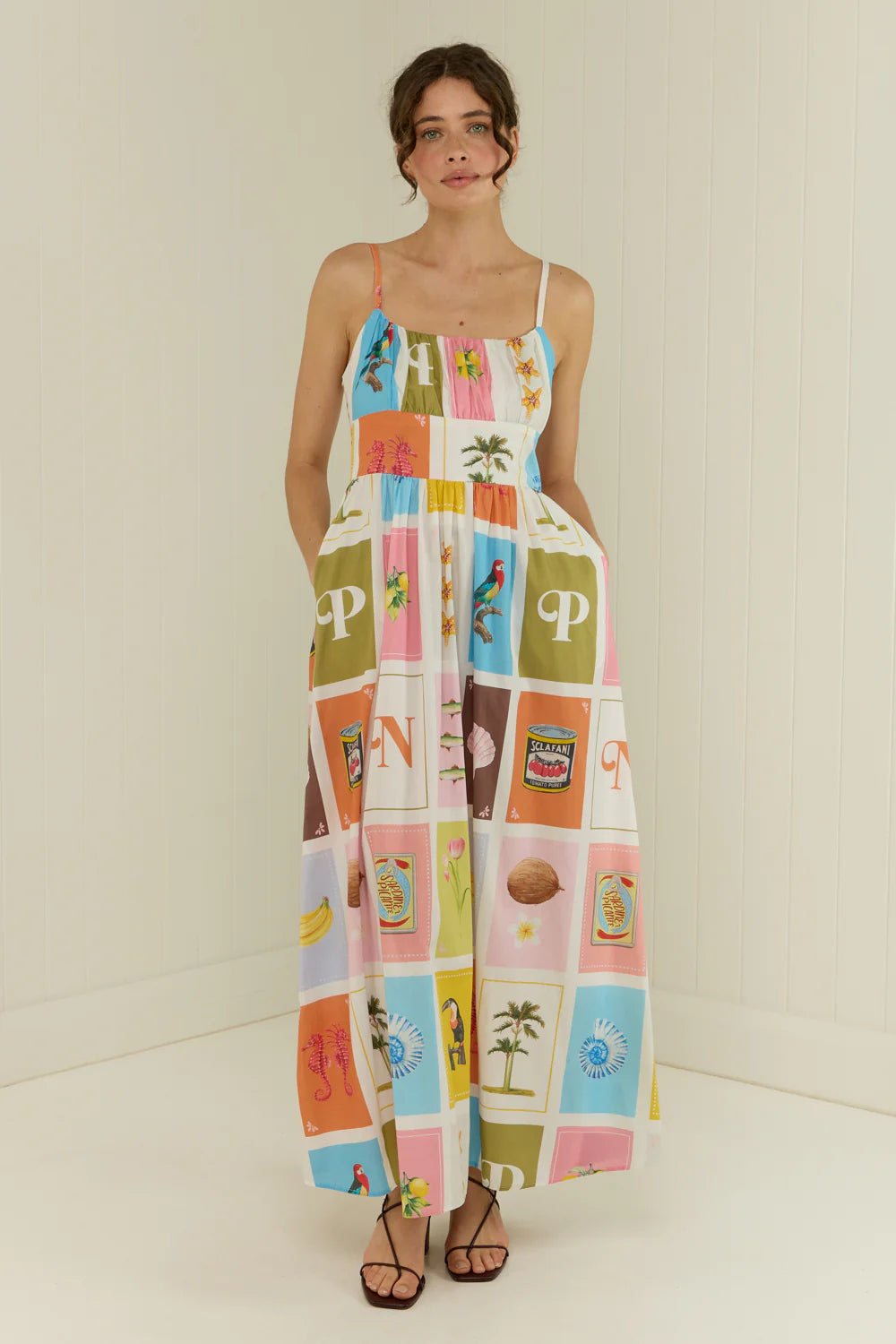 Palm Noosa Tulipa Dress in Cartagena Print