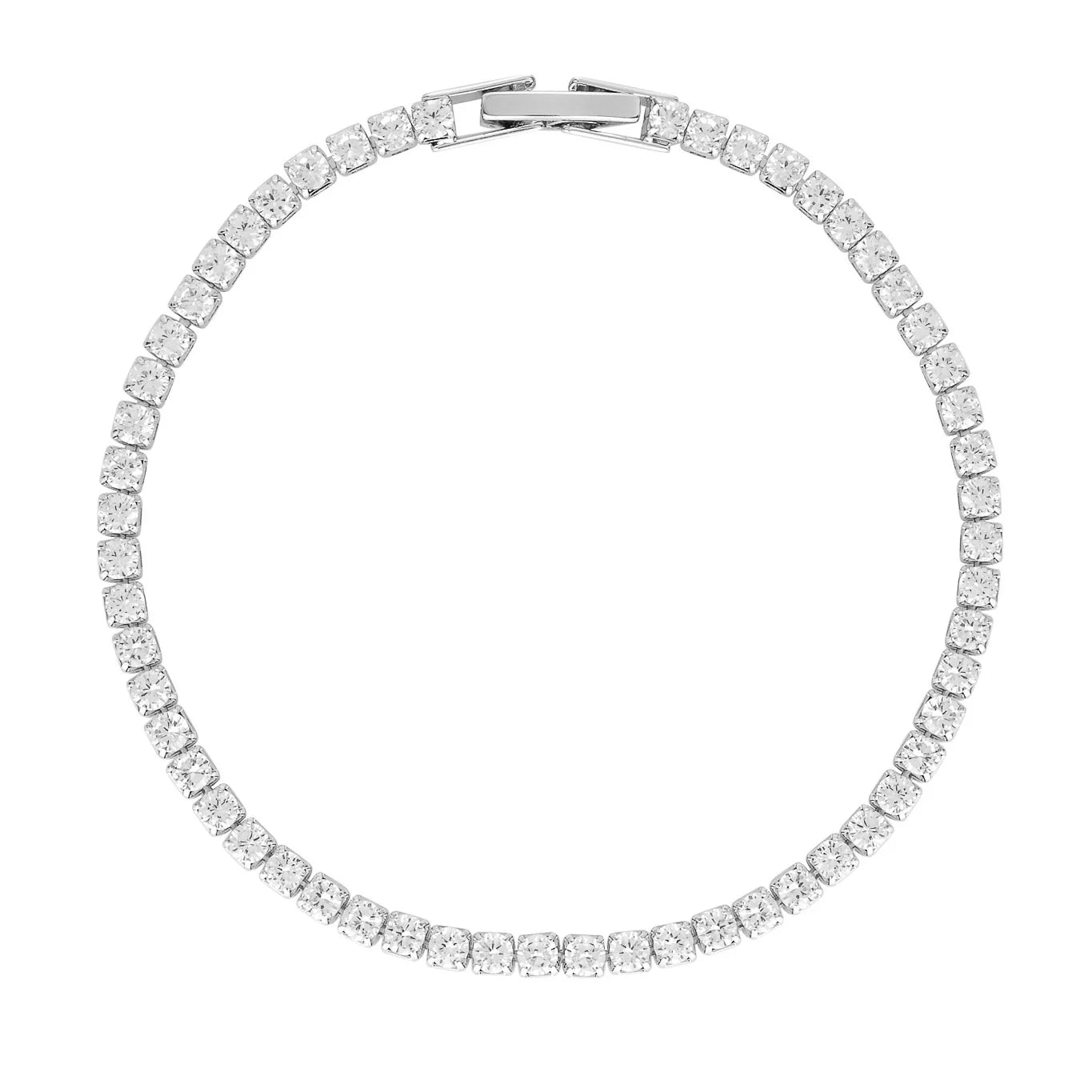 Porter - Baby Celestial Bracelet - White Gold/Clear