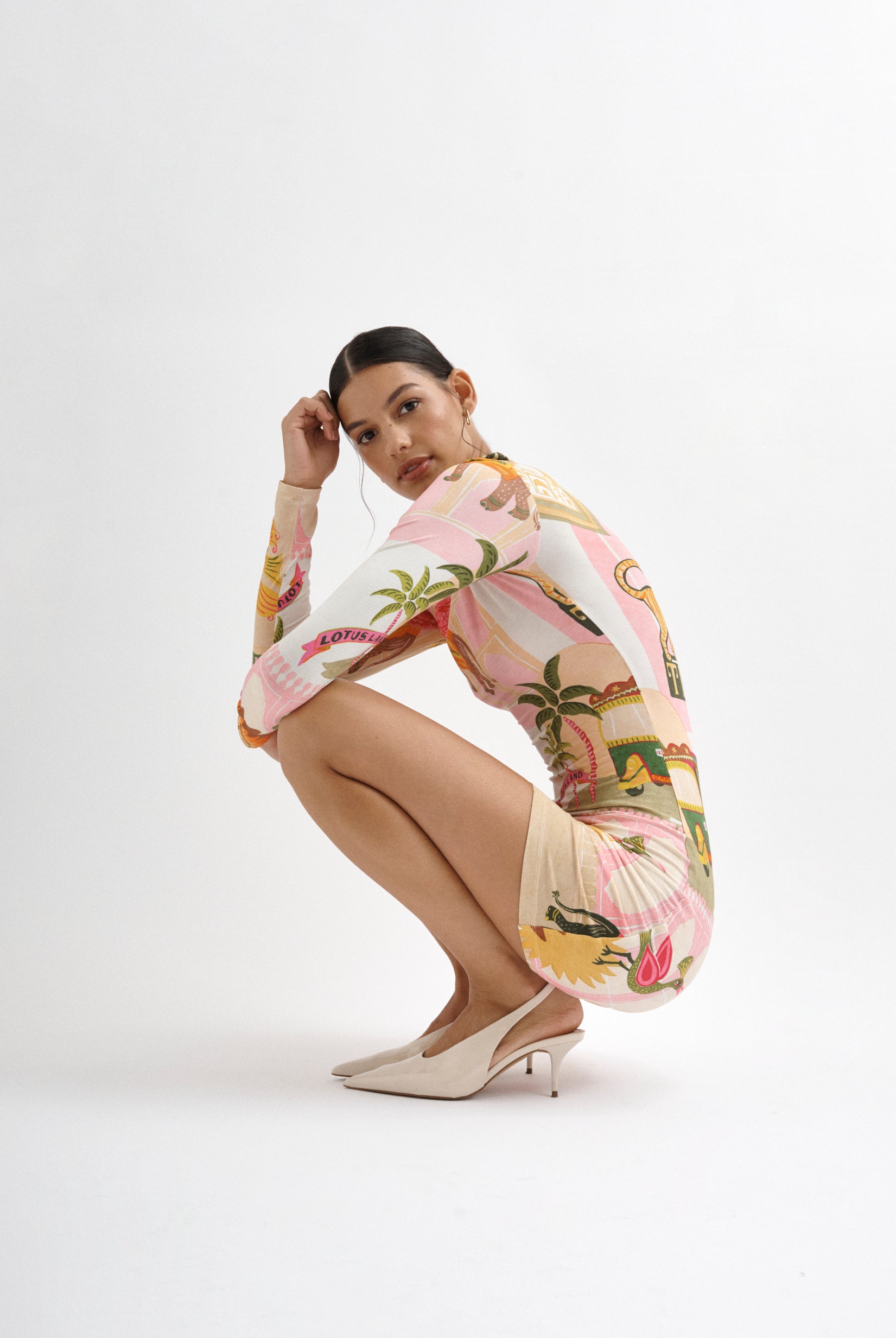 ROAME Goldie Mini Dress exclusively at She Creates Stories in Singapore