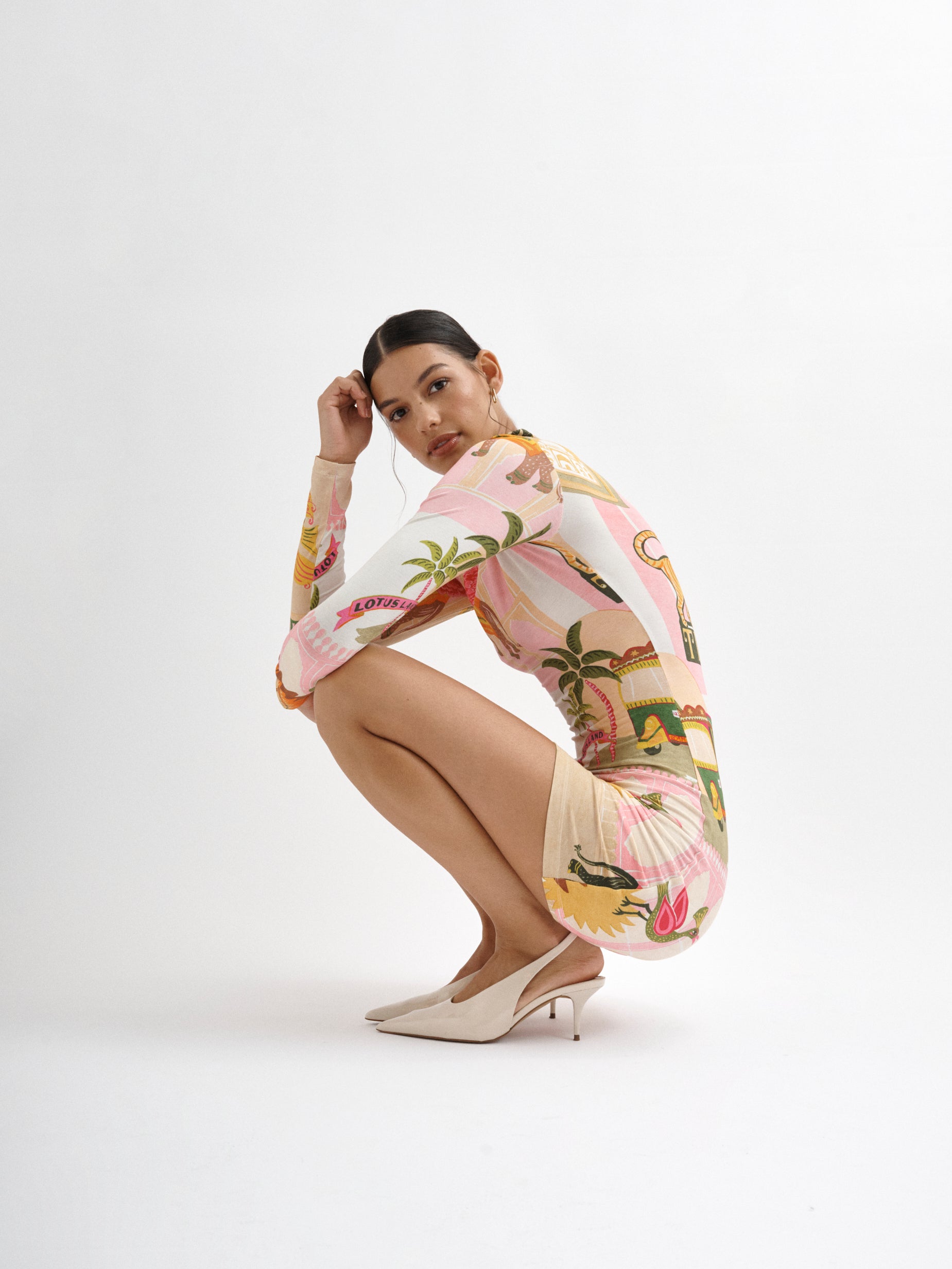 ROAME Goldie Mini Dress exclusively at She Creates Stories in Singapore