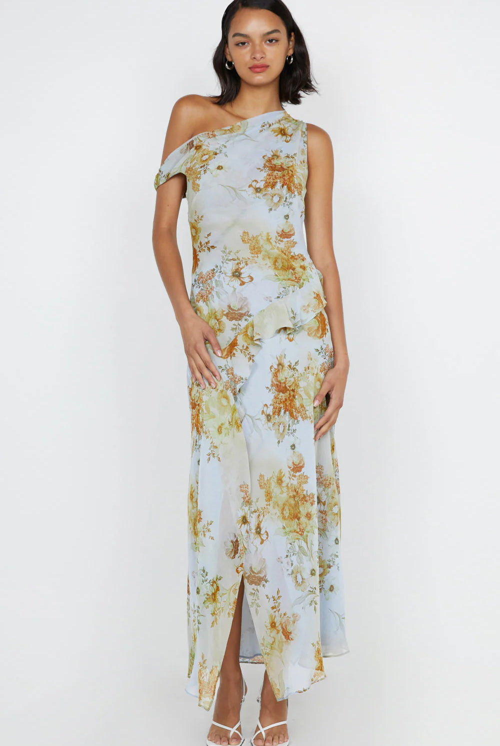 One shoulder floral dress from Bec + Bridge