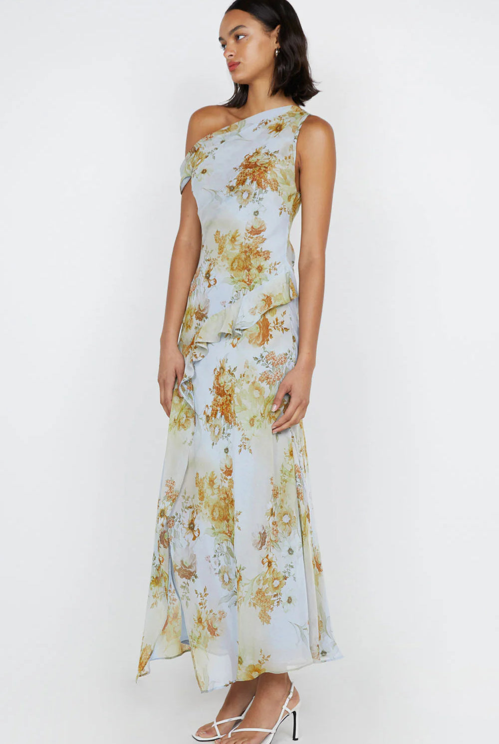 One shoulder floral dress from Bec + Bridge