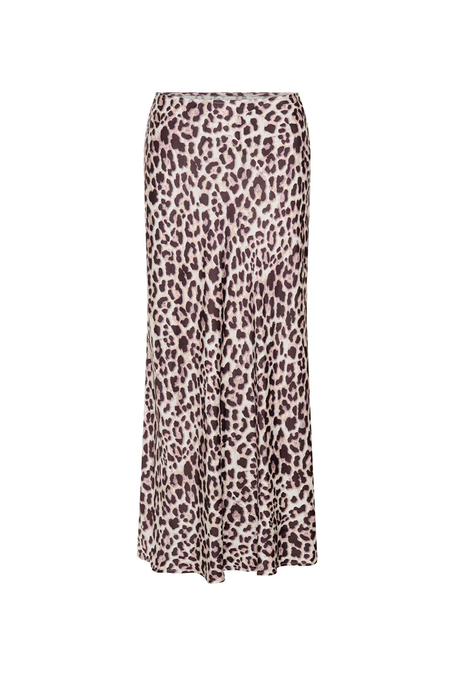 Animal print midi skirt from Australian brand Kivari