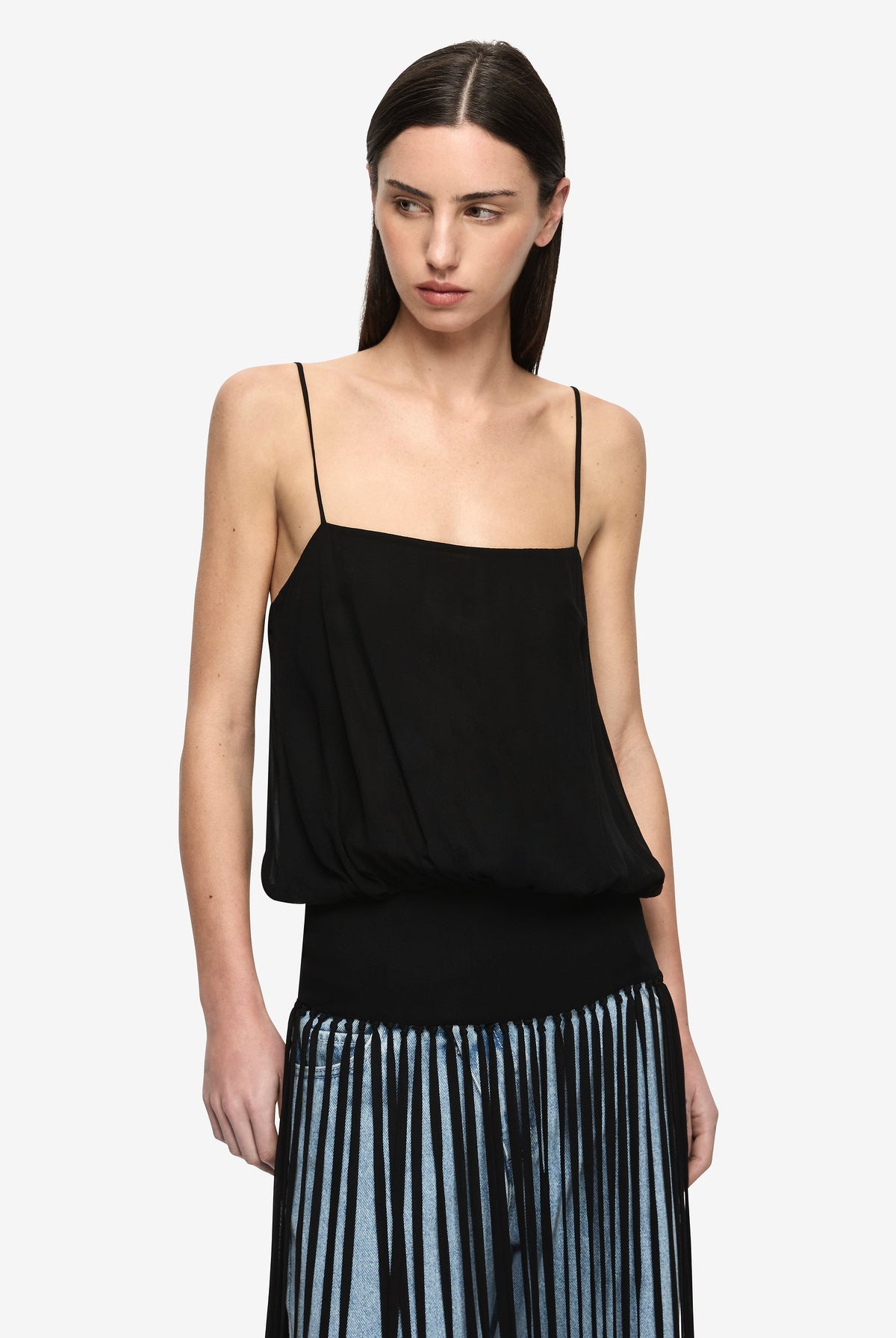 Bec + Bridge Melissa Fringe Top in Black