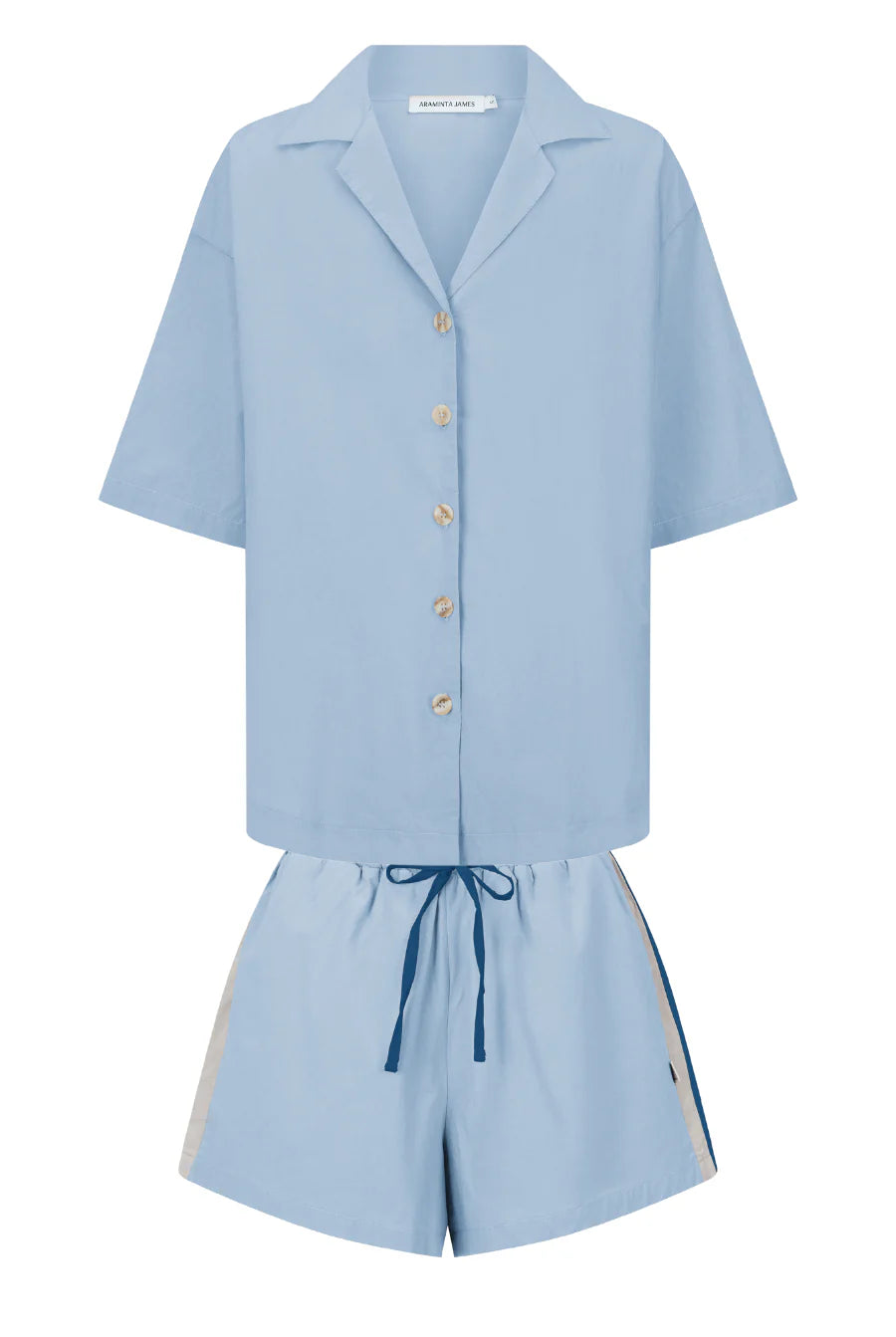 Pale Blue Cotton Set from Araminta James